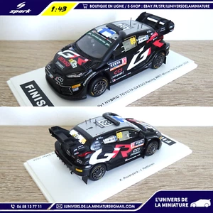 TOYOTA YARIS RALLY1 - RALLYE DU KENYA 2024 - K. ROVANPERÄ - 1/43 EME - SPARK - Bild 1 von 1