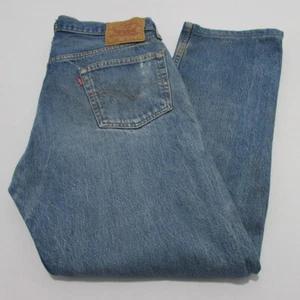 Levis 501 Mens Classic Fit straight leg Blue W 36 / L 28REF (Y07024) - Picture 1 of 12