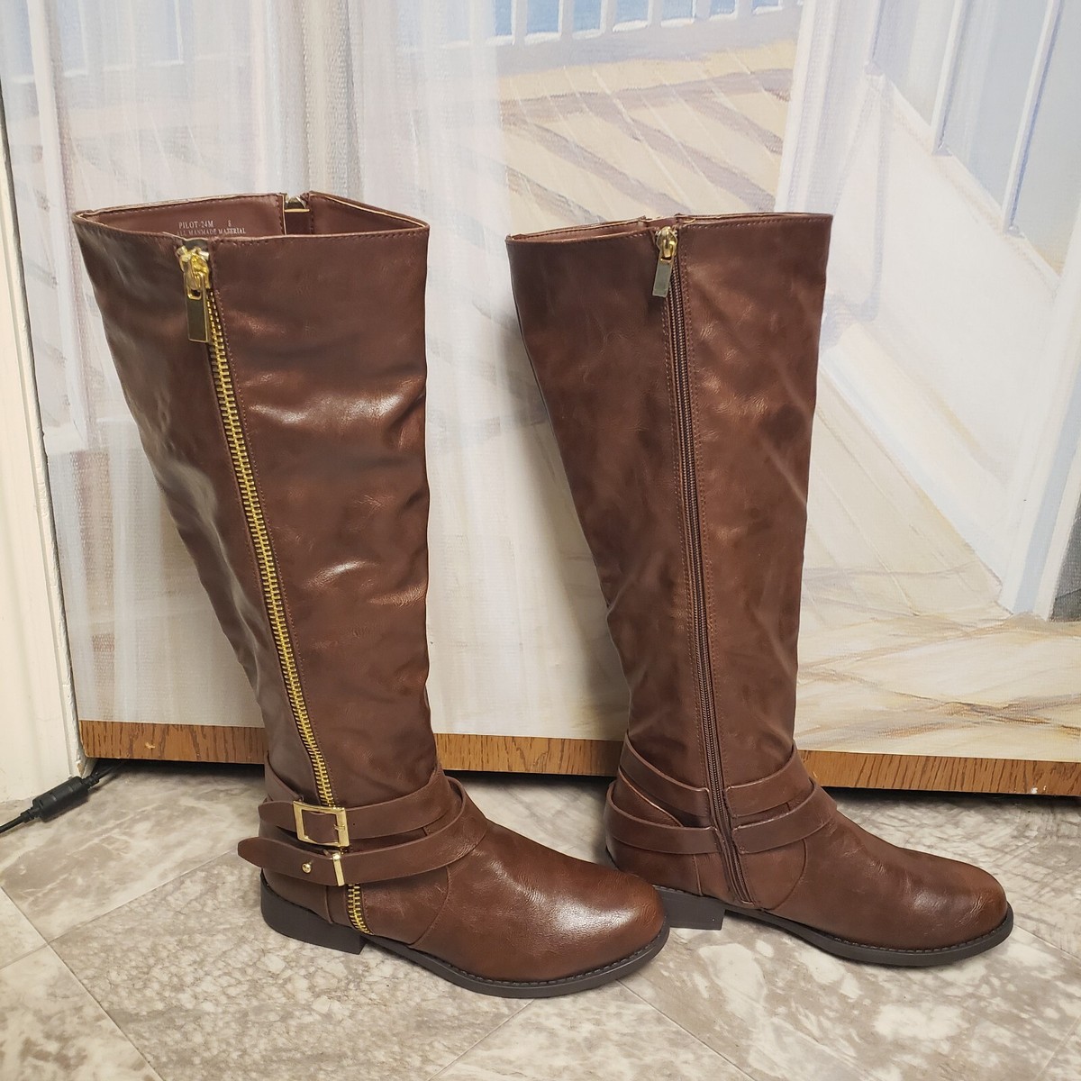 Bamboo Faux Leather Boots for Women for sale | eBay Bamboo Faux Leather Boots for Women for sale | eBay