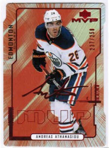 20/21 2020 UD MVP HOCKEY 20TH ANNIV COLORS AND CONTOURS CARDS #1-100 U-Pick List