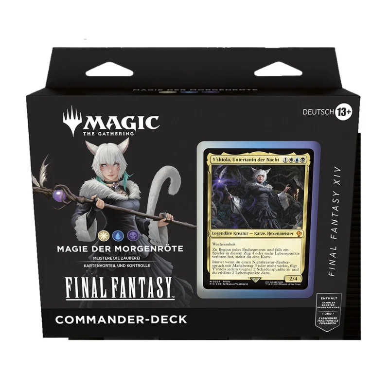 MTG - Final Fantasy Commander Deck - Final Fantasy XIV: Magie der Morgenröte NEU - Bild 1 von 1