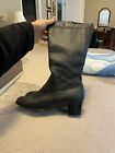 white stag black boots sz 11 fuax leather