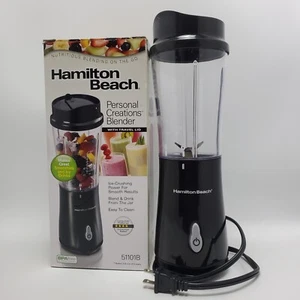Hamilton Beach Personal Creations Single Serve Blender 51101B Smoothies - Picture 1 of 10