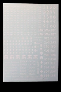 Warhammer 40k Astra Miliatarum Cadian Full Sheet Transfer Lot 2 Sheets - Picture 1 of 1