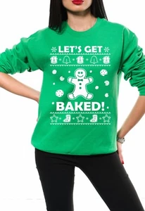 Christmas Sweater Gift for Girlfriend Baked Ugly Christmas Sweater Christmas - Picture 1 of 2