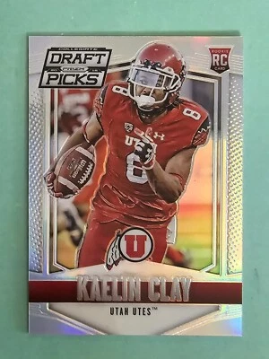 2015 Panini Prizm Draft Picks KAELIN CLAY #249 Rookie RC Silver Prizm Utah Utes - Image 1 of 2