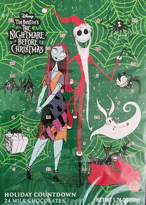Nightmare Before Christmas 24 Day Chocolate Advent Calendar Holiday Countdown - Image 1 of 3