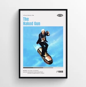 Die nackte Waffe: Aus den Akten des Polizeikommandos! Filmposter Druck, Wandbild - Un - Bild 1 von 3