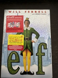 Elf (DVD, 2003, 2-disc Set) Will Ferrell with James Caan BRAND NEW SEALEX FREE S - Picture 1 of 4