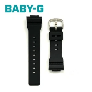CASIO Baby-G Genuine Black Urethane Watch strap Band 10463982 for BA-110BC - Picture 1 of 3