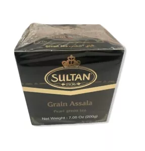 Moroccan Green Tea/ Tea Sultan Pearl Green Tea Assala 200g 7.05oz 100% Green Tea - Picture 1 of 5