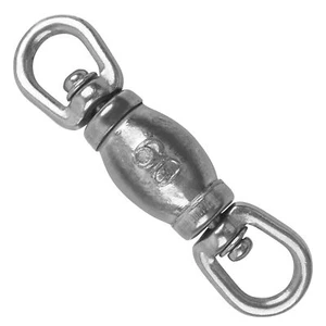 2pcs Sea Fishing Weights Trolling Sinker 38g 45g 60g 75g Weighted Fishing Swivel - Picture 1 of 18