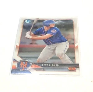 2018 Bowman Chrome PETE ALONSO CHROME PROSPECT CARD - Foto 1 di 2