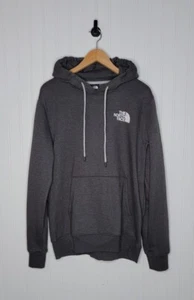 The North Face Pullover Hoodie Men's Size Medium Gray Big Logo - Picture 1 of 10
