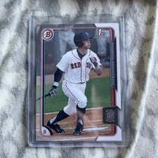 2015 Bowman Draft - #182 Andrew Benintendi (RC)