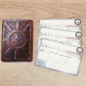 Necromunda Underhive 2017 / Hive Guerra 2021 en Blanco Luchador Tarjetas X 22 - Imagen 1 de 1