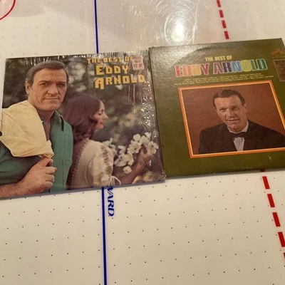 Two Eddy Arnold LP Records  - Image 1 of 4