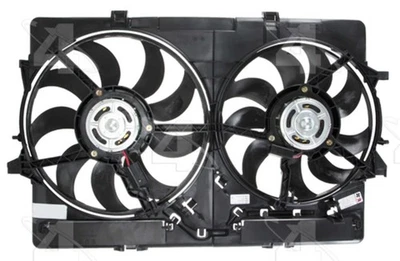 Dual Radiator and Condenser Fan fits 2008-2015 Audi A4,A4 Quattro A5 Quattro Q5 - Image 1 of 4