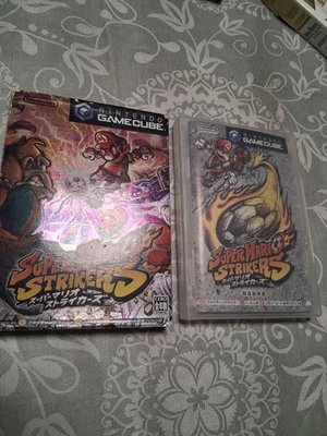 Gamecube Authentic Super Mario Strikers GC Nintendo Japanese Version US SELLER  - Image 1 of 3