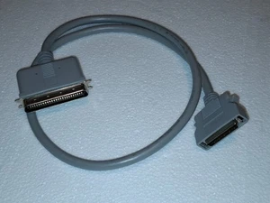 ❇️ Cable SCSI CN50(m) a DB50(m) ⭐️ DB ↔Centronics 90cm macho to mache ► usado - Imagen 1 de 2