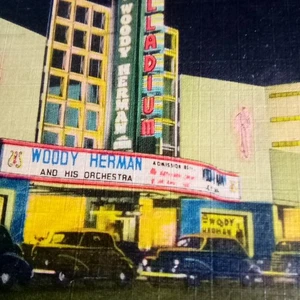 Postal The Palladium Hollywood California Postal 1951 - Imagen 1 de 4