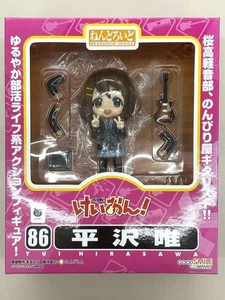 NEW Yui Hirasawa K-ON Nendoroid 86 Action Figure Good Smile Company 2010 Japan - Foto 1 di 6