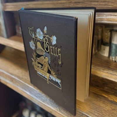 1881 1st Ed THE BELLS Edgar Allan Poe Porter & Coates Gilt Illustrated Victorian - Image 1 of 4