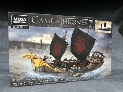 Mega Bloks Game of Thrones GPB29 Targaryen Warship 723PCS GOT Collector NIB - Image 1 of 4