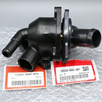 OEM Thermostat Assembly+Housing For 06-15 Honda Civic CR-V Acura ILT 2.0L 2.4L - Image 1 of 4