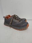 WORX BY REDWING GRAY 5040 SAFETY TOE WORK MENS 10.5 M SHOES