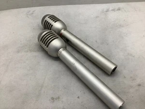 set of 2 Vintage Univox CE 2 Condensor Microphone Corded - Picture 1 of 5