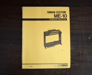 YAMAHA ELECTONE ME-10 Original Service Manual repair Schematic Diagrams Schema - Picture 1 of 7