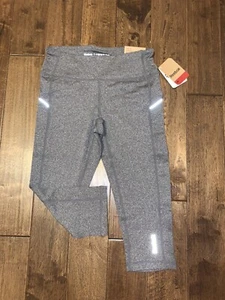 Nuevo con etiquetas $60 Para mujeres Reebok Correr Yoga Activo Capris XS Gris carbón - Imagen 1 de 7