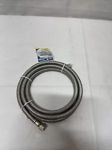 Manguera de suministro para máquina de hielo reforzada doble de 84" de acero inoxidable PROFLO PFX146207 - Imagen 1 de 3