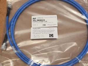 (8 Pk) RF CONNECTORS P2RFC-2184-158 Plenum Coaxial Cable N Female to N Male 158" - Picture 1 of 7