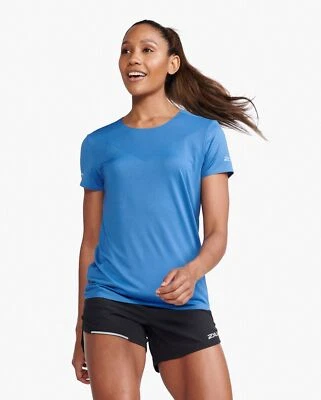 Nueva camiseta técnica de velocidad ligera 2XU para mujer - X-Large XL SRL/MIF WR6617a camiseta para correr Foto 1 de 4