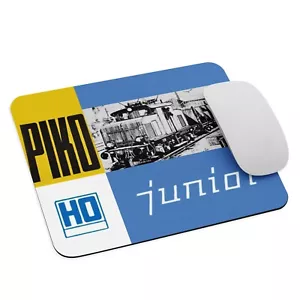 PIKO Junior Eisenbahn Modell HO - Mauspad NEU 9,5" x 7,75" rutschfest Gaming - Bild 1 von 4