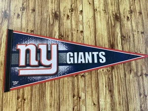 Vintage NFL WinCraft NEW YORK GIANTS Football Man Cave FULL SIZE Pennant EUC - Picture 1 of 4