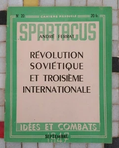 André Morel Soviet Revolution Third International Spartacus 1947 - 37 - Picture 1 of 3