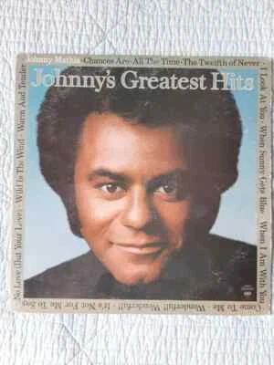 Johnny Mathis Johnny's Greatest Hits PC 34667 LP vinyl record Columbia Records - Image 1 of 4