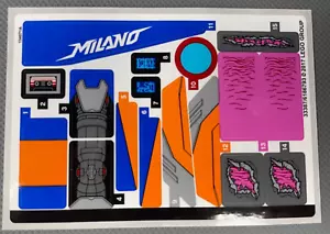Foglio Adesivo per LEGO Set 76081 The Milano vs. Decalcomanie per navi spaziali The Abilisk - Foto 1 di 6