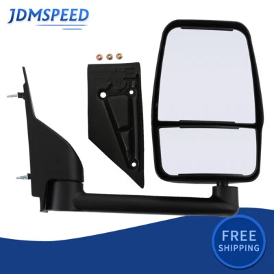 Espejo retrovisor de remolque manual lado del pasajero para camioneta Chevrolet Express GMC Savana 2003-2017 Foto 1 de 4