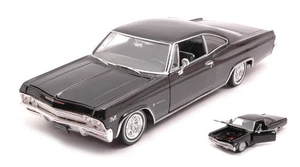Welly CHEVROLET IMPALA SS 396 1965 COUPE' BLACK 1:24 - Foto 1 di 1