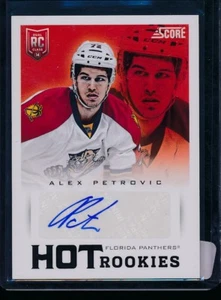 2013-14 Panini Score Alex Petrovic RC Rookie Hot Rookies Auto Autograph - Picture 1 of 1