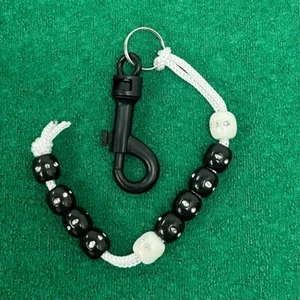 Schwarz & Weiß Strass Perlen Golf Punktezähler von JP Lann (32155) - Bild 1 von 2