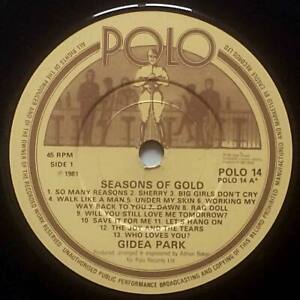 Gidea Park - Seasons Of Gold/Lolita [7" 45 1/min Single] UK Import POLO 14