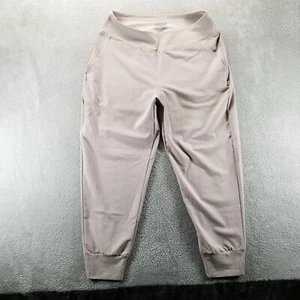 Patagonia Pants Womens L Pink Joggers Happy Hike Studio Outdoors Athletic - Picture 1 of 11