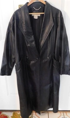 Maggie Lawrence 100% Leather Women's Coat - Image 1 of 4