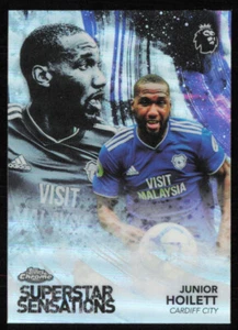2018-19 Topps Chrom Premier League Junior Hoilett Superstar Sensations Cardiff - Bild 1 von 2