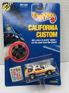 Hot Wheels 1989 California Custom Blown Chevy Camaro Z28 #1289 Real Riders Car🔥 - Picture 1 of 8